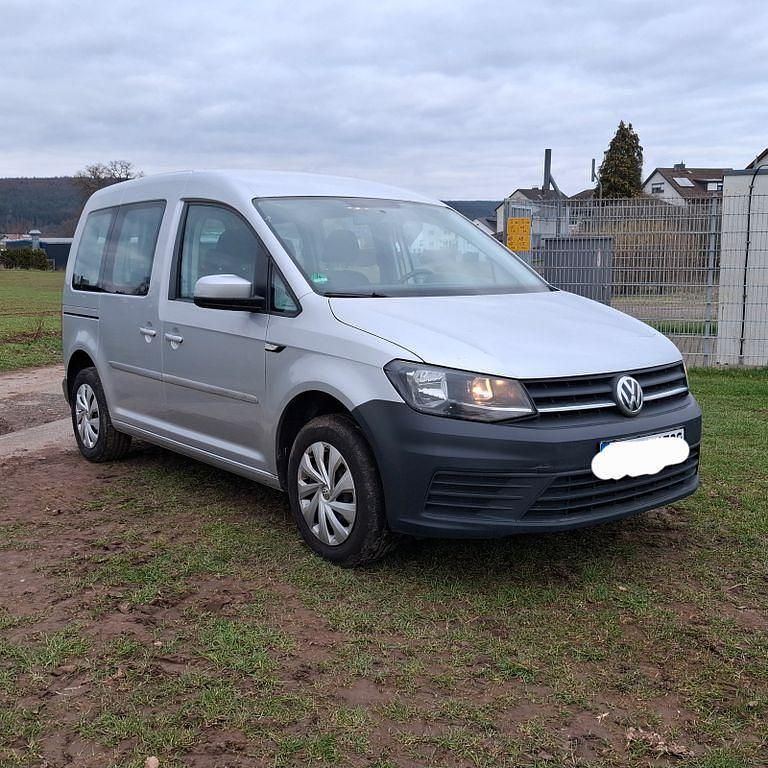 Gebraucht VW Caddy 102 PS (75 kW) 2017 Silber Van / Kleinbus