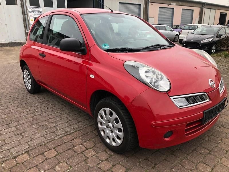 Gebraucht Nissan Micra Visia 65 PS (47 kW) 2010 Rot Kleinwagen