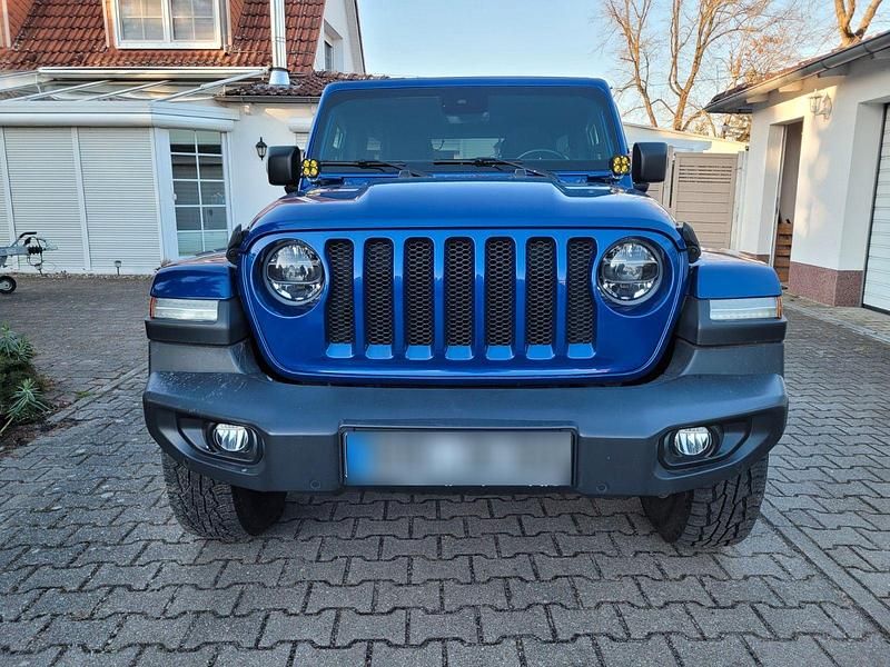 Gebraucht Jeep Wrangler Sahara 200 PS (147 kW) 2020 Blau SUV