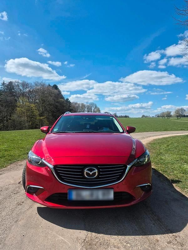 Usata Mazda 6 175 CV (128 kW) 2016 Rosso Station wagon