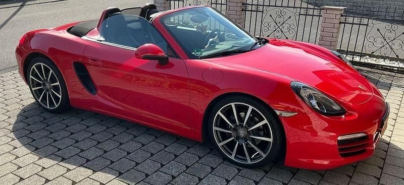 Gebraucht Porsche Boxster 265 PS (194 kW) 2013 Rot Cabrio