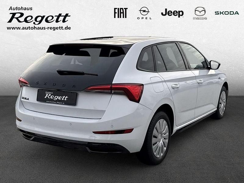 Gebraucht Skoda Scala Monte Carlo 150 PS (110 kW) 2022 Weiss Kleinwagen
