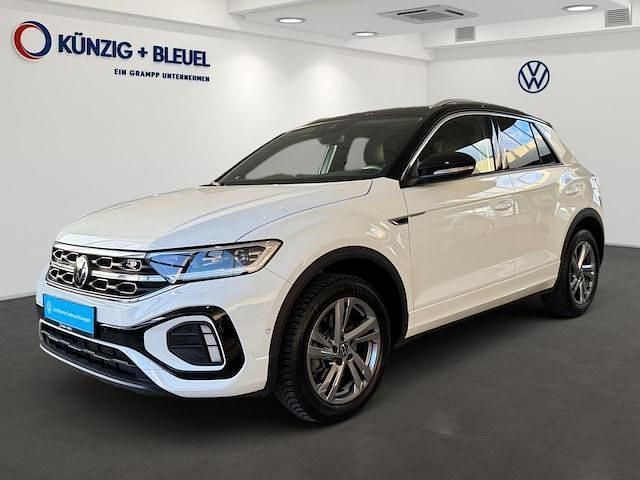 Pure white Gebraucht 2024 VW T-Roc R-line SUV | 29.980 € (Fairer Preis) - Bild 1/4
