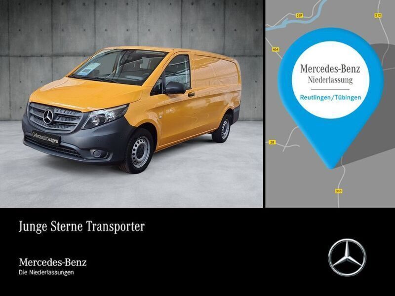 Gelb Gebraucht 2020 Mercedes Vito Van / Kleinbus | 15.446 € - Bild 1/4