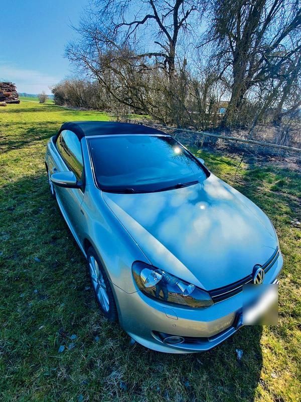 Gebraucht VW Golf Cabriolet LOUNGE 110 PS (80 kW) 2016 Silber Cabrio