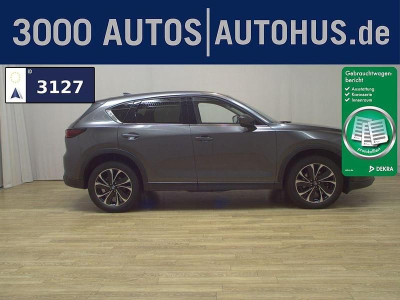 Machine gray Gebraucht 2022 Mazda CX-5 Sports-Line SUV | 24.780 € (Superpreis) - Bild 1/4