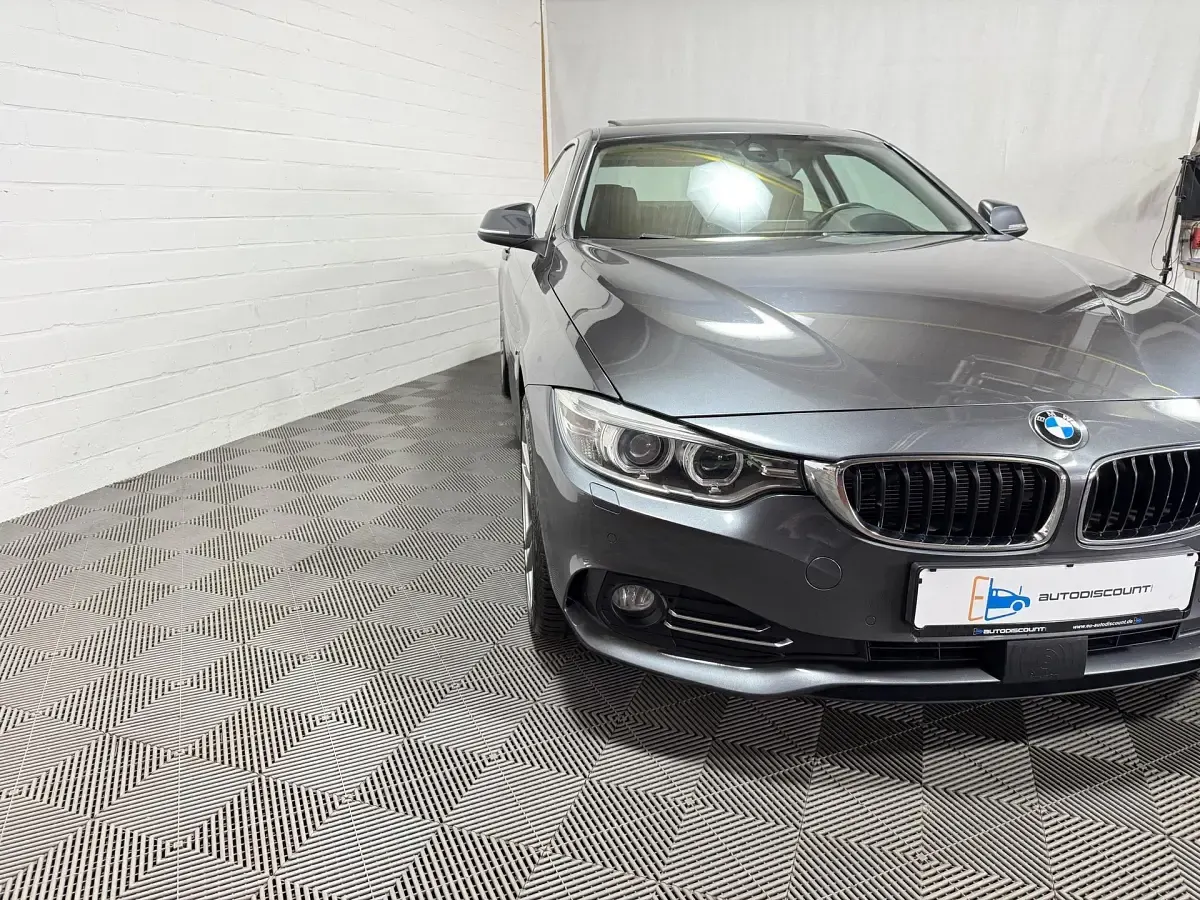 Gebraucht BMW 420 Coupé Luxury Line 184 PS (135 kW) 2015 Mineralgrau metallic Coupé