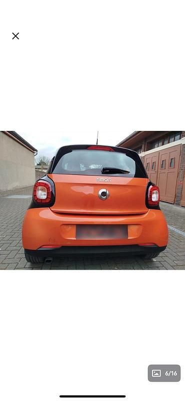 Second-hand Smart ForFour 71 CP (52 kW) 2015 Portocaliu Hatchback