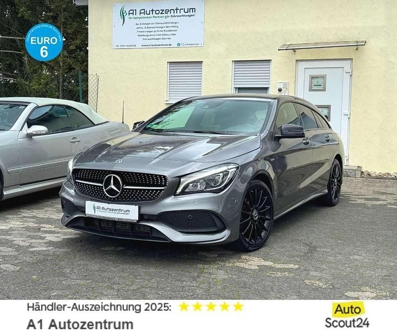 Mountaingrau Gebraucht 2019 Mercedes CLA220 AMG line Limousine | 18.999 € (Guter Preis) - Bild 1/4