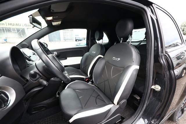 Gebraucht Fiat 500S S 69 PS (50 kW) 2017 Scorpione schwarz metallic scorpione schwarz metallic Kleinwagen