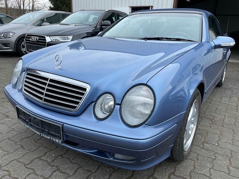 Violett Gebraucht 2000 Mercedes CLK200 Elegance Cabrio | 7.600 € (Fairer Preis) - Bild 1/3