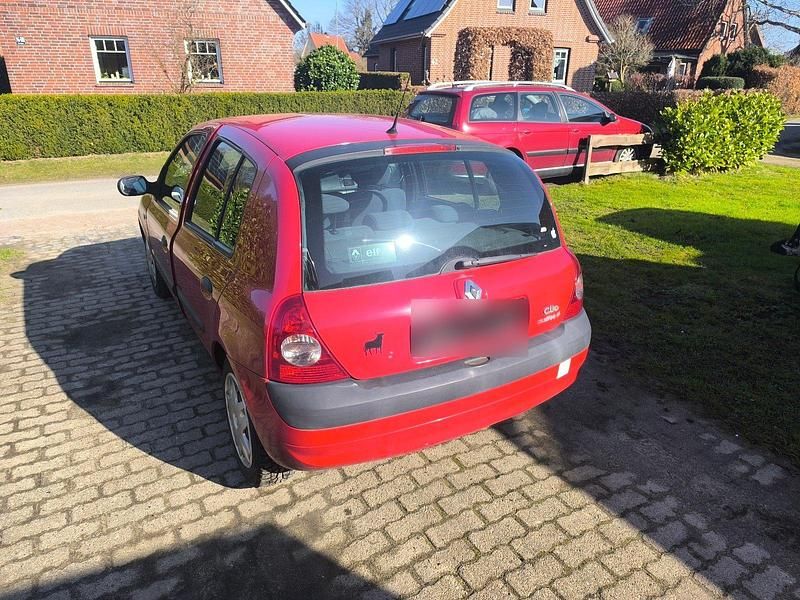 Gebraucht Renault Clio II 2005 Rot Kleinwagen