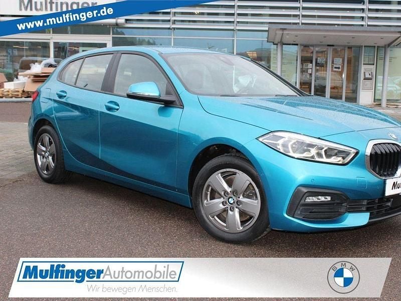 Blau Gebraucht 2022 BMW 116 Advantage Kleinwagen | 17.380 € (Fairer Preis) - Bild 1/4