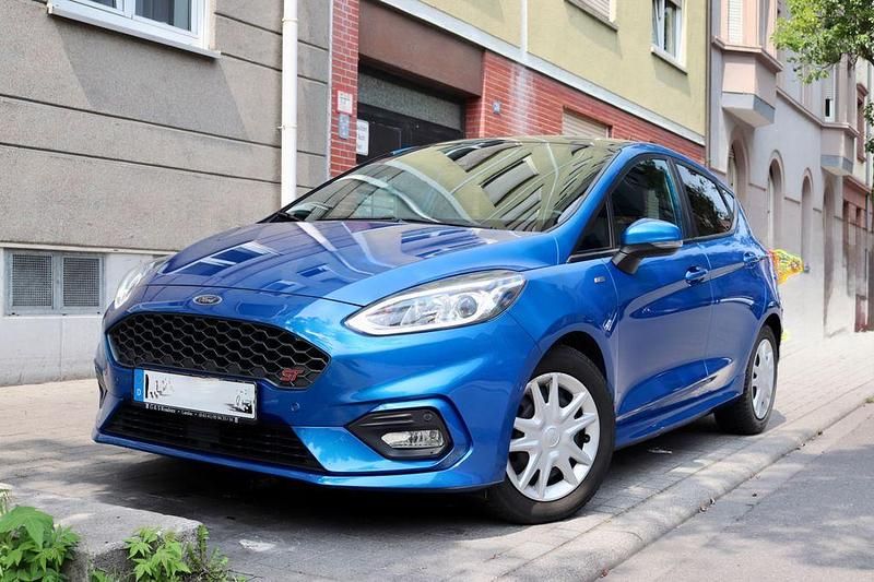 Blau Gebraucht 2020 Ford Fiesta ST-Line Kleinwagen | 10.690 € (Guter Preis) - Bild 1/4