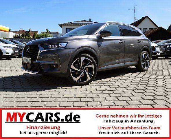Lackierung platiniumgrau/meta Gebraucht 2022 DS Automobiles DS7 Crossback Rivoli SUV | 29.555 € (Superpreis) - Bild 1/3