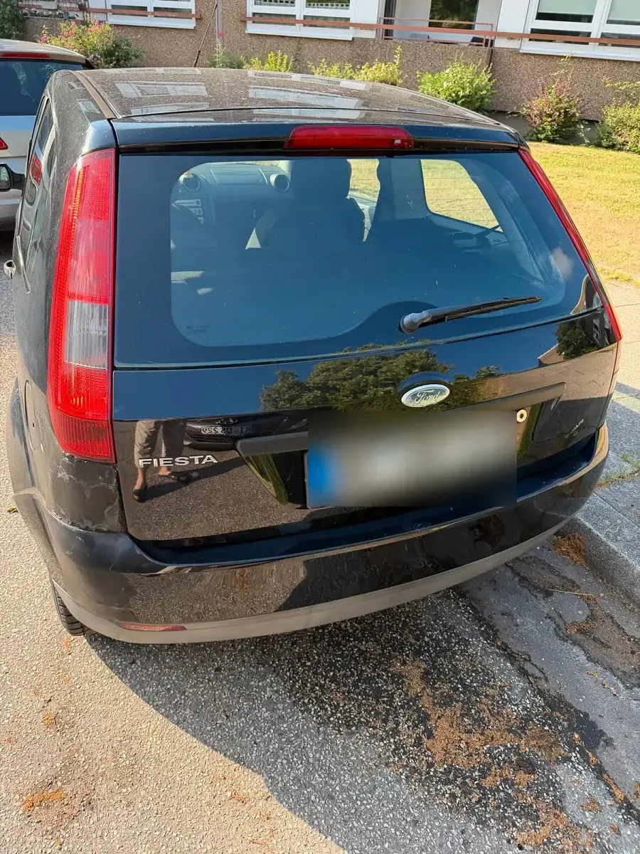 Gebraucht Ford Fiesta 2004 Schwarz Kleinwagen