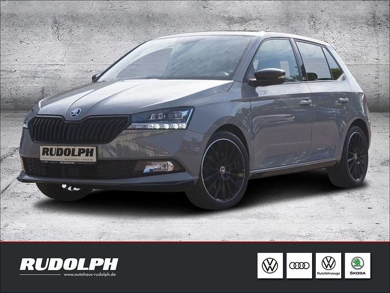 Grau Gebraucht 2021 Skoda Fabia Monte Carlo Limousine | 17.660 € (Fairer Preis) - Bild 1/4