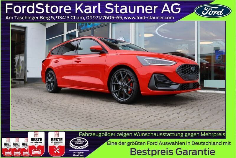 Rot Neu 2024 Ford Focus ST Kombi | 34.480 € - Bild 1/4
