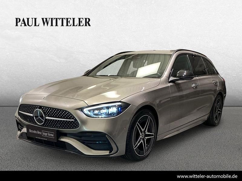 Gebraucht Mercedes C220 AMG 200 PS (147 kW) 2023 Silber Kombi