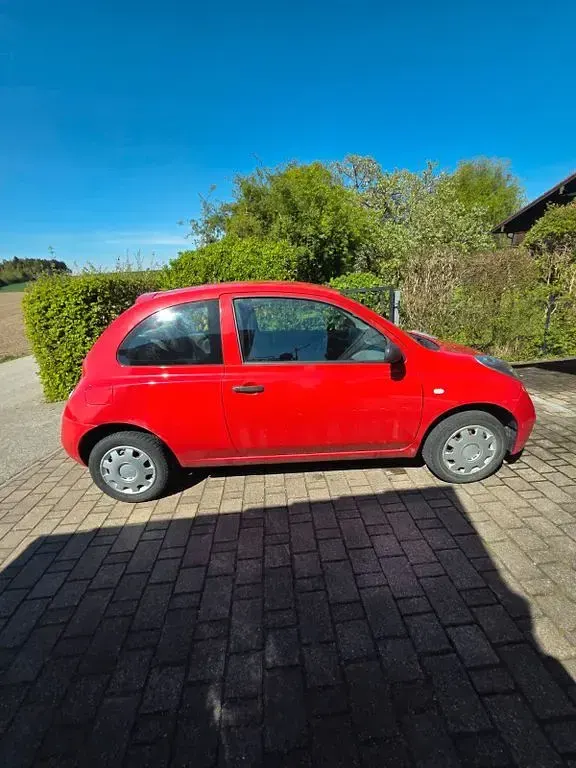 Gebraucht Nissan Micra Acenta 65 PS (47 kW) 2003 Rot Kleinwagen
