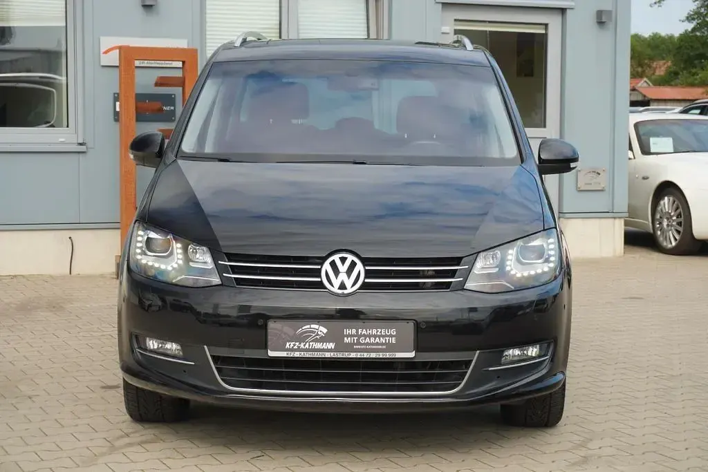 Gebraucht VW Sharan Highline 177 PS (130 kW) 2014 Schwarz Van / Kleinbus