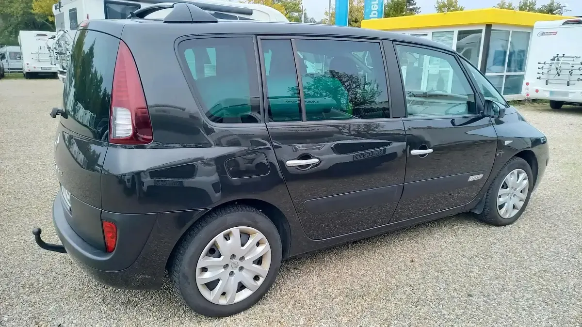Gebraucht Renault Espace 150 PS (110 kW) 2007 Schwarz Van / Kleinbus