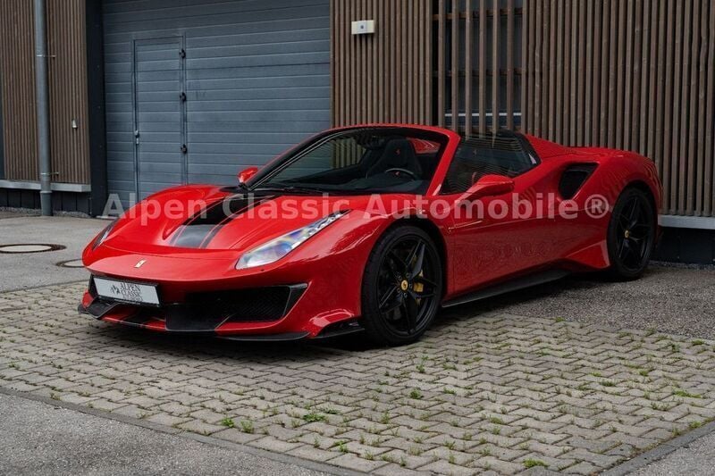 Rosso ferrari Gebraucht 2021 Ferrari 488 Cabrio | 649.900 € - Bild 1/4