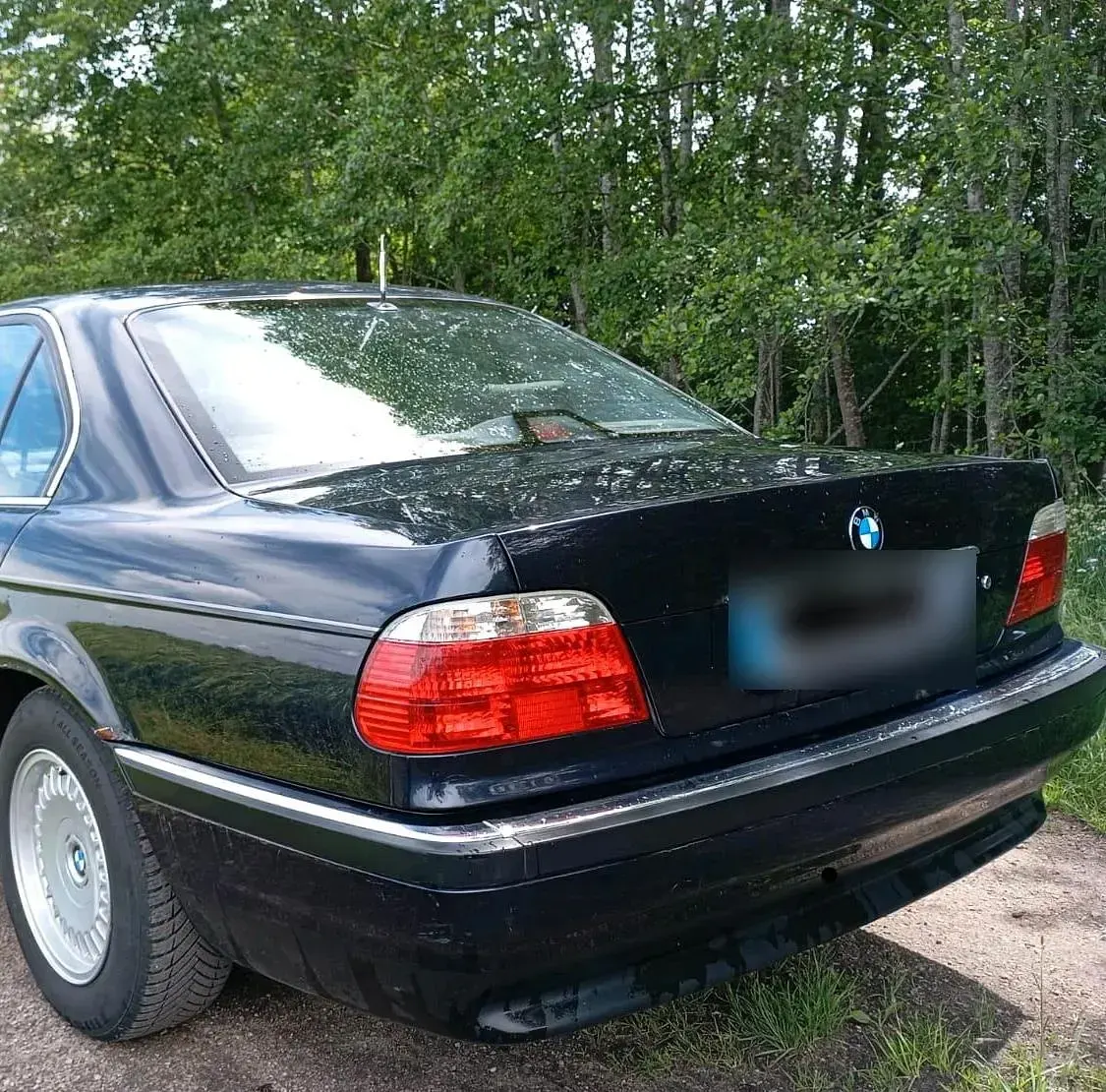 Gebraucht BMW 735 235 PS (172 kW) 1997 Blau Limousine