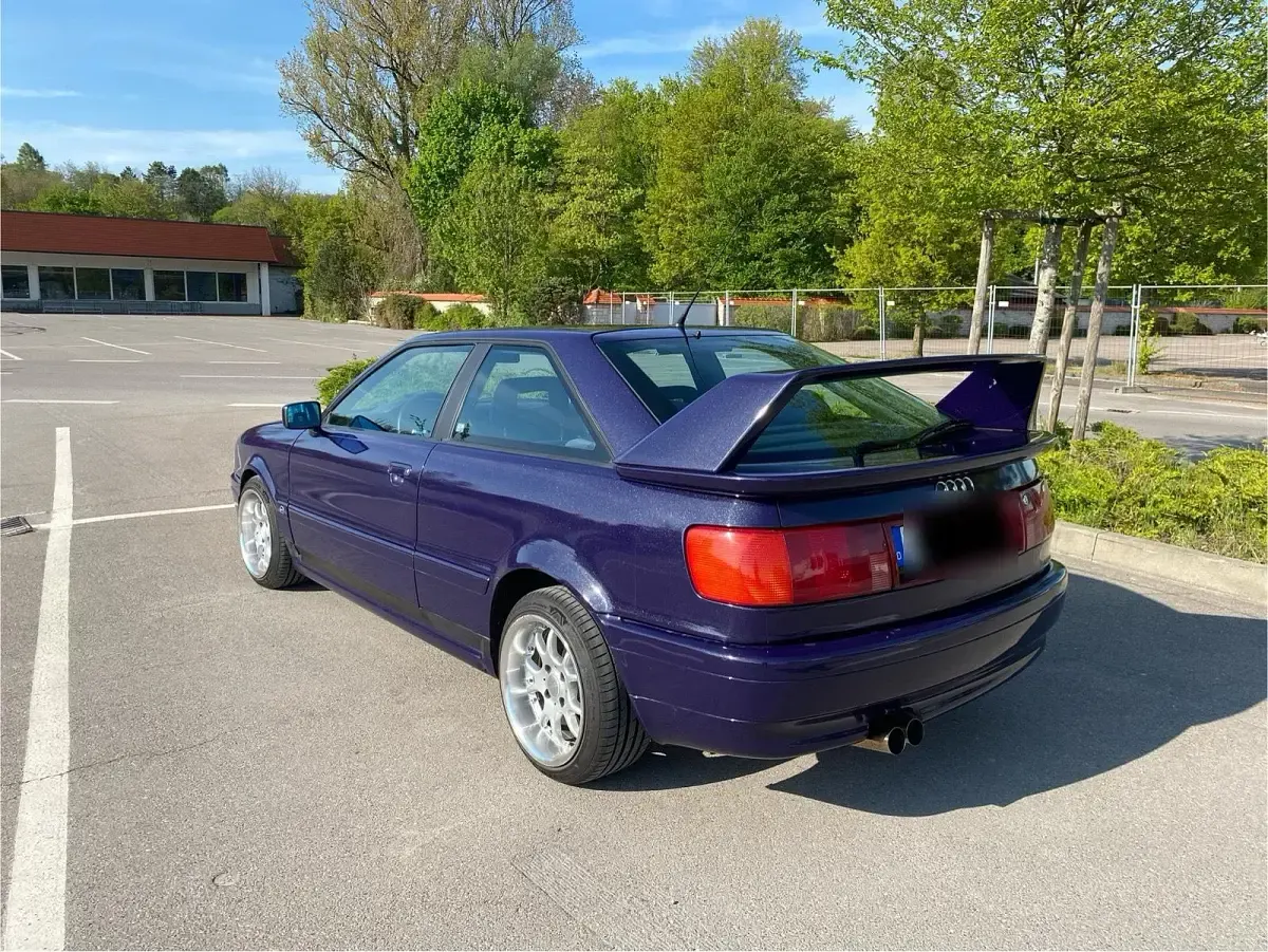 Gebraucht Audi Coupé 150 PS (110 kW) 1995 Violet Coupé