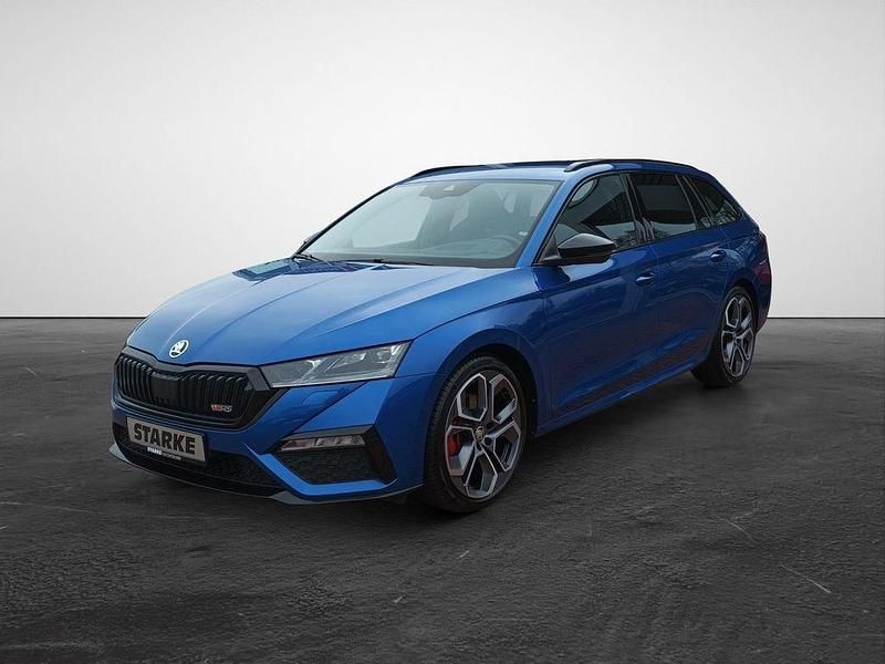 Gebraucht Skoda Octavia Plus Edition 200 PS (147 kW) 2022 Blau (raceblau metallic) Kombi