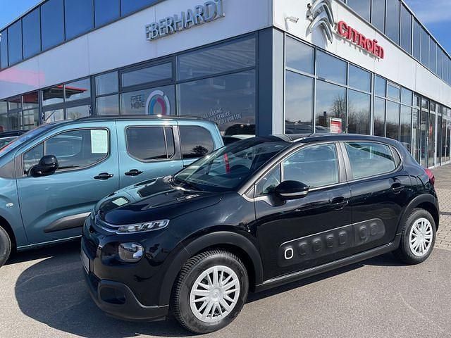 Schwarz (schwarz) Gebraucht 2020 Citroën C3 PureTech Kleinwagen | 16.333 € (Fairer Preis) - Bild 1/4