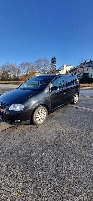 Gebraucht VW Touran 140 PS (102 kW) 2006 Schwarz Van / Kleinbus