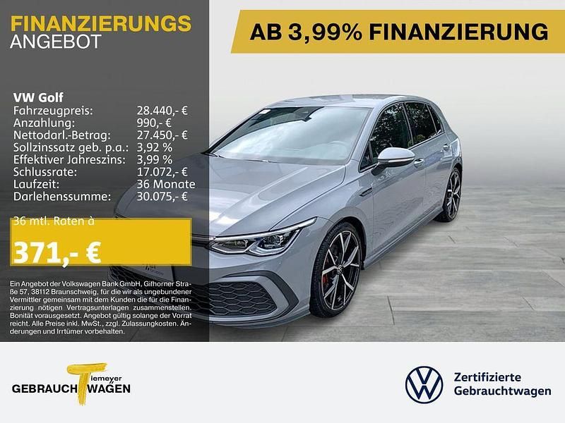 Grau Gebraucht 2022 VW Golf VIII GTD Limousine | 28.440 € (Fairer Preis) - Bild 1/4