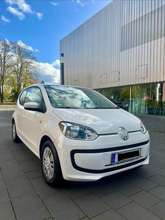 Weiß Gebraucht 2014 VW up! move up! Kleinwagen | 3.999 € (Guter Preis) - Bild 1/4