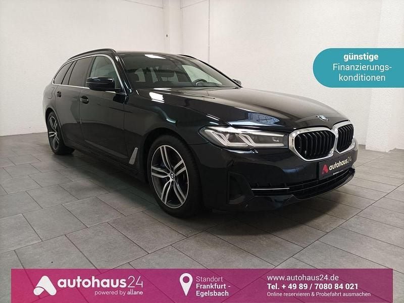 Schwarz Gebraucht 2021 BMW 530 Limousine | 34.470 € (Superpreis) - Bild 1/4