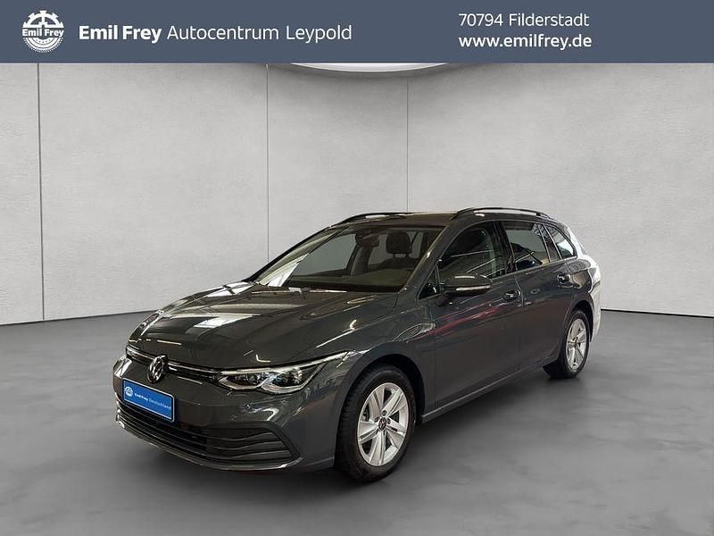 Delfingrau metallic Gebraucht 2023 VW Golf VIII Life Kombi | 23.890 € (Guter Preis) - Bild 1/4