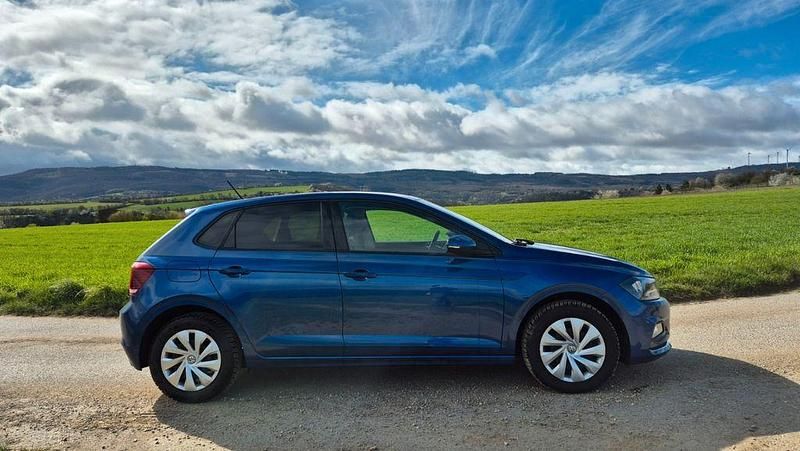 Gebraucht VW Polo Highline 116 PS (85 kW) 2018 Blau Kleinwagen