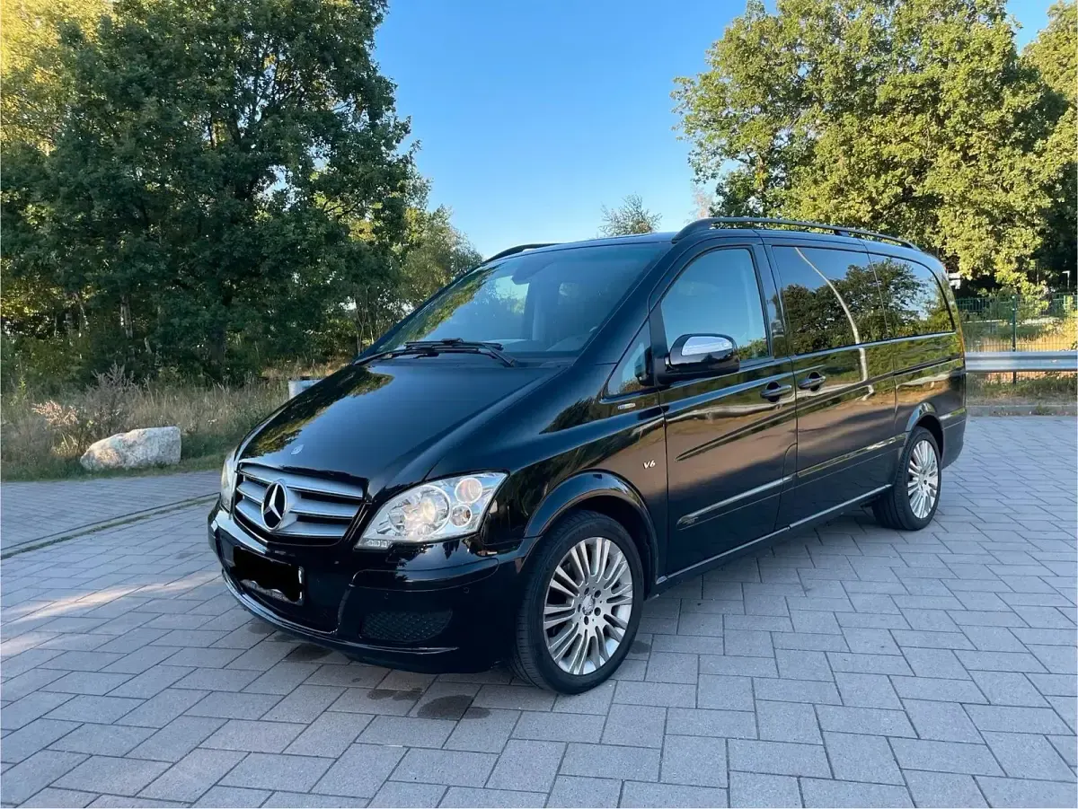 Gebraucht Mercedes Viano 224 PS (164 kW) 2014 Schwarz Van / Kleinbus