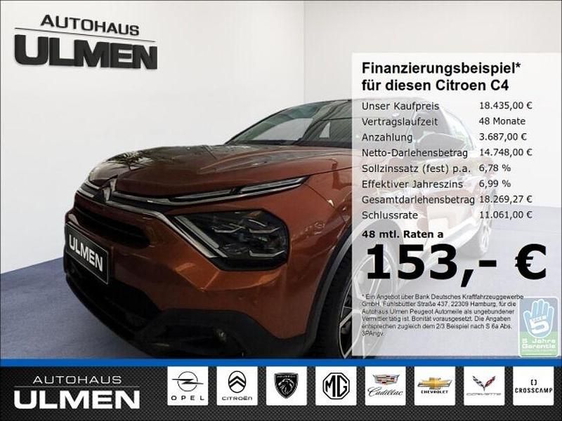 Orange Gebraucht 2023 Citroën e-C4 Feel SUV | 18.435 € (Guter Preis) - Bild 1/4