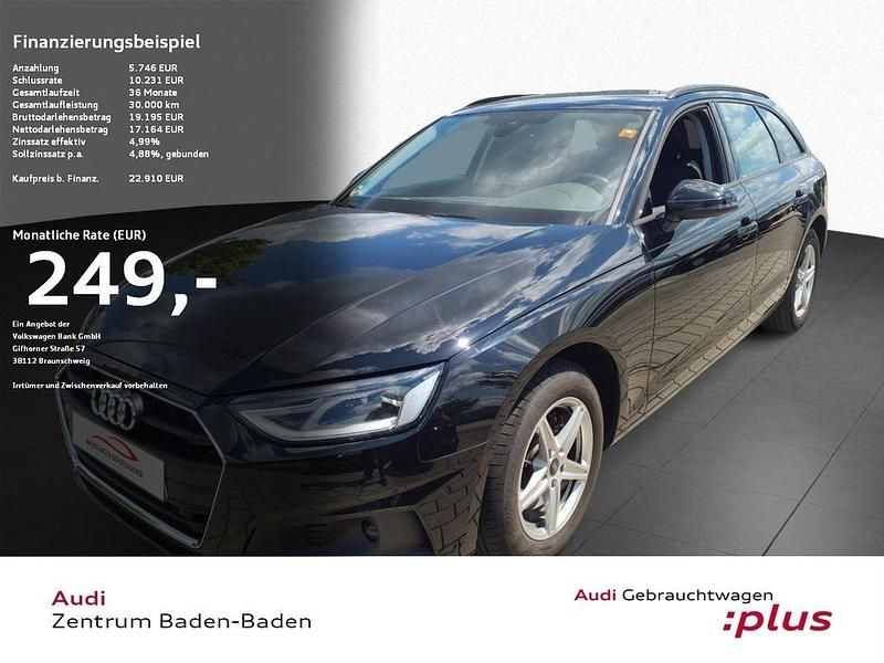 Schwarz Gebraucht 2022 Audi A4 Comfort Kombi | 22.870 € (Fairer Preis) - Bild 1/4