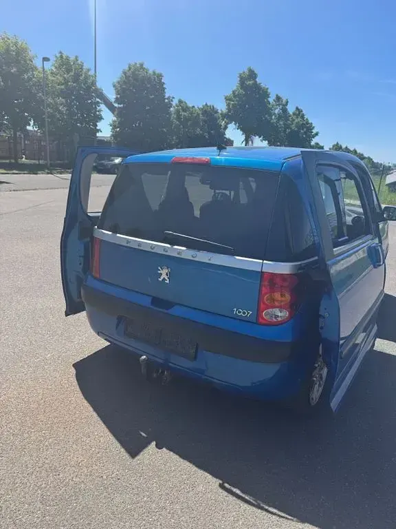 Gebraucht Peugeot 1007 Sport 109 PS (80 kW) 2007 Blau Van / Kleinbus