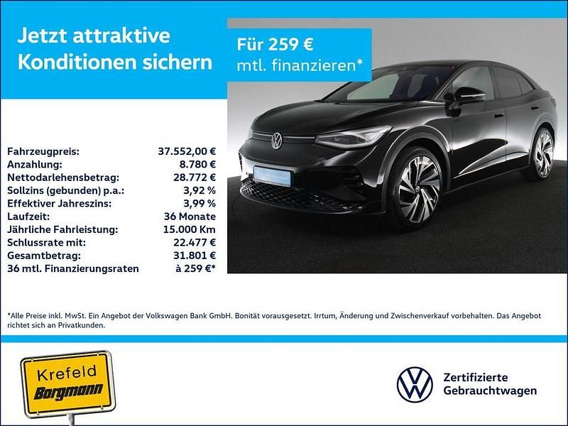 Schwarz / grenadillschwarz Gebraucht 2023 VW ID.5 GTX SUV | 37.552 € (Fairer Preis) - Bild 1/4