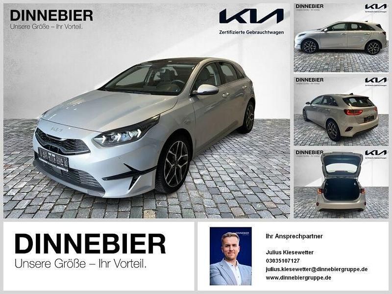 Sparklingsilber metallic Gebraucht 2023 Kia Ceed Spirit Kleinwagen | 23.990 € (Fairer Preis) - Bild 1/1