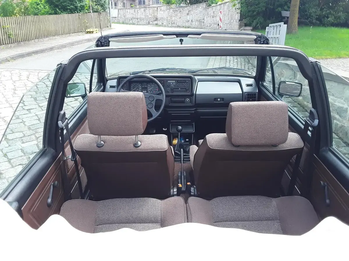 Gebraucht VW Golf Cabriolet 112 PS (82 kW) 1984 Braun Cabrio