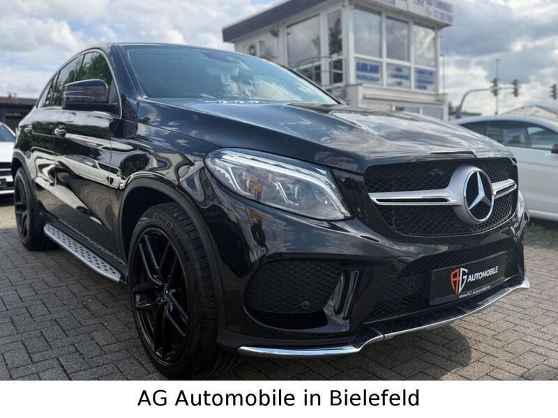 Schwarz Gebraucht 2019 Mercedes GLE350 AMG line Coupé | 47.999 € (Guter Preis) - Bild 1/4