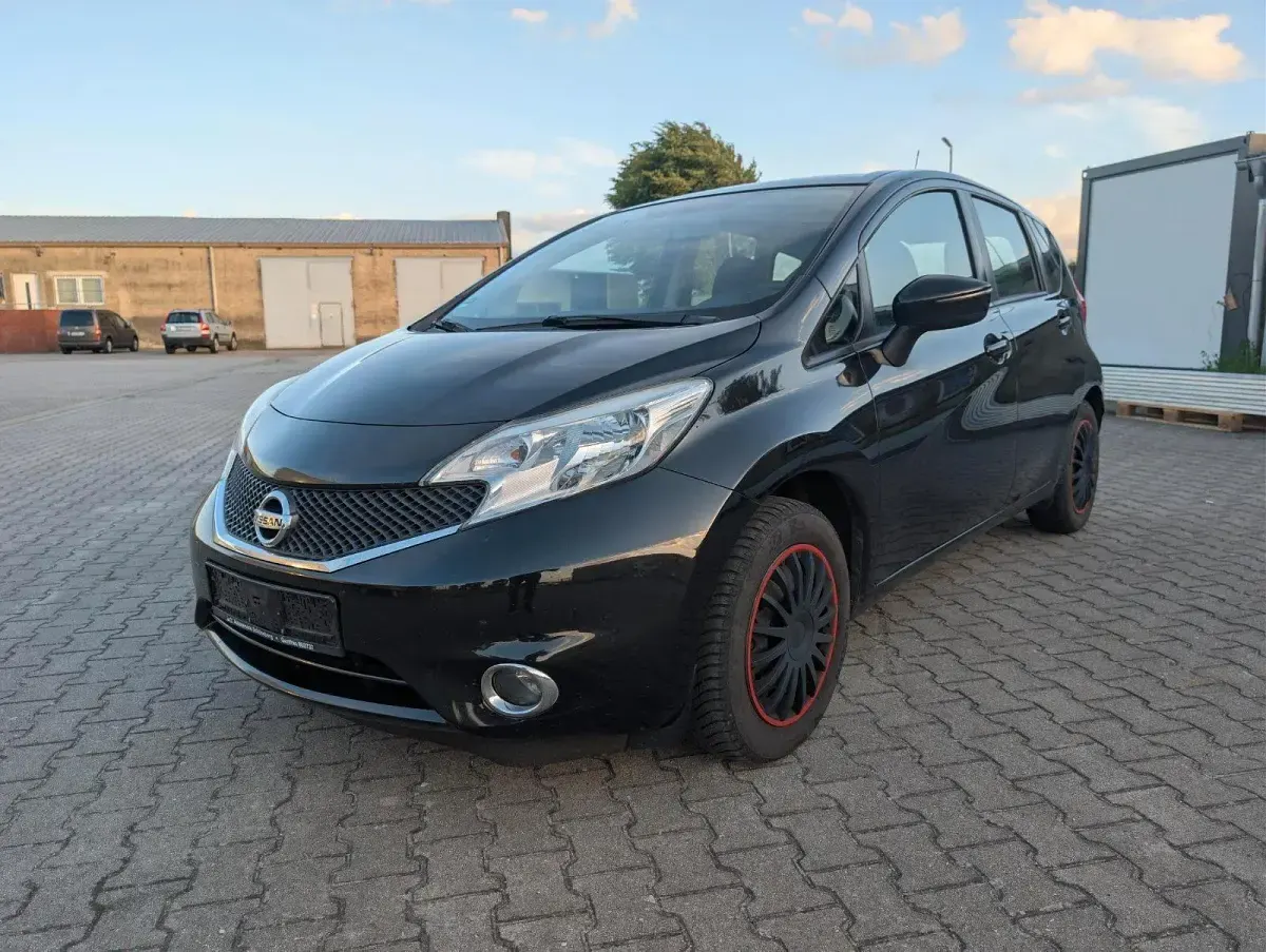 Gebraucht Nissan Note 80 PS (58 kW) 2013 Schwarz Kleinwagen