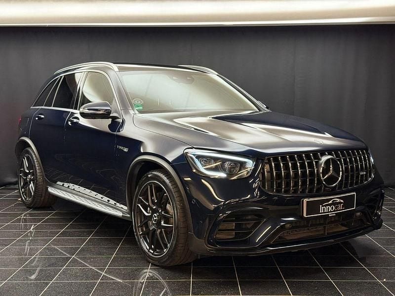Blau Gebraucht 2020 Mercedes GLC63 AMG AMG SUV | 67.500 € (Teuer) - Bild 1/4