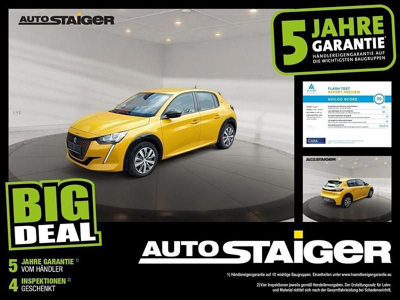 Lack gelb faro/typ aussenverkl Gebraucht 2022 Peugeot e-208 Active Kleinwagen | 14.899 € (Fairer Preis) - Bild 1/4