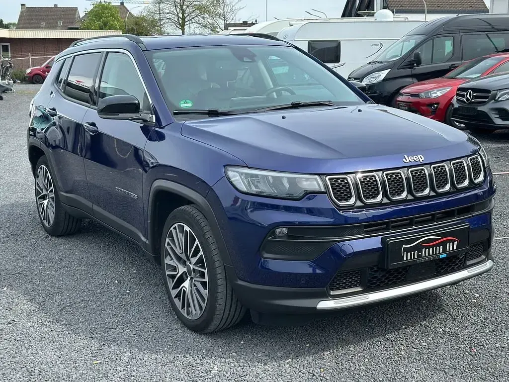 Gebraucht Jeep Compass 80th Anniversary 150 PS (110 kW) 2021 Blau SUV