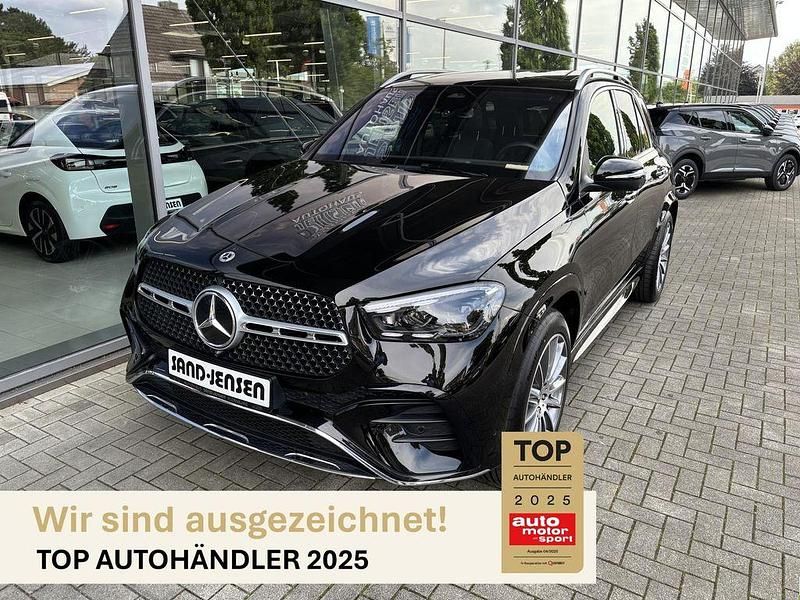 Obsidianschwarz metallic Gebraucht 2024 Mercedes GLE450 AMG AMG Line Premium SUV | 94.995 € (Fairer Preis) - Bild 1/4